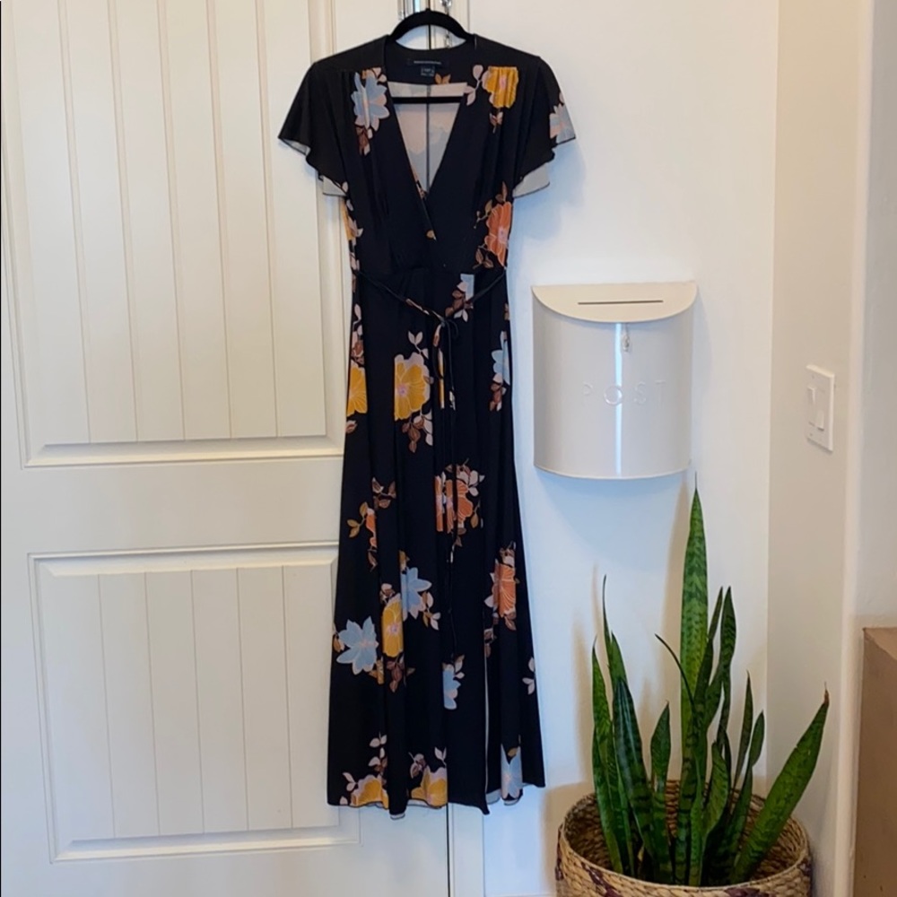 French Connection Shikoku Spaced Jersey Dress NWOT